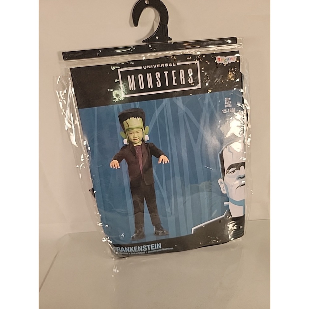 Universal Studios‎ Monsters Frankenstein Halloween Costume 12 To 18 Jumpsuit